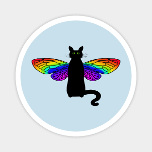 Rainbow Crypticat Magnet